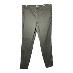 Market & Spruce Olive Green Pants Size 12 Stretch Stitch Fix Stretchy